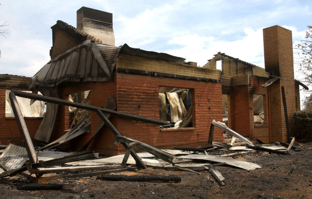 The Ryan Fire in 2002